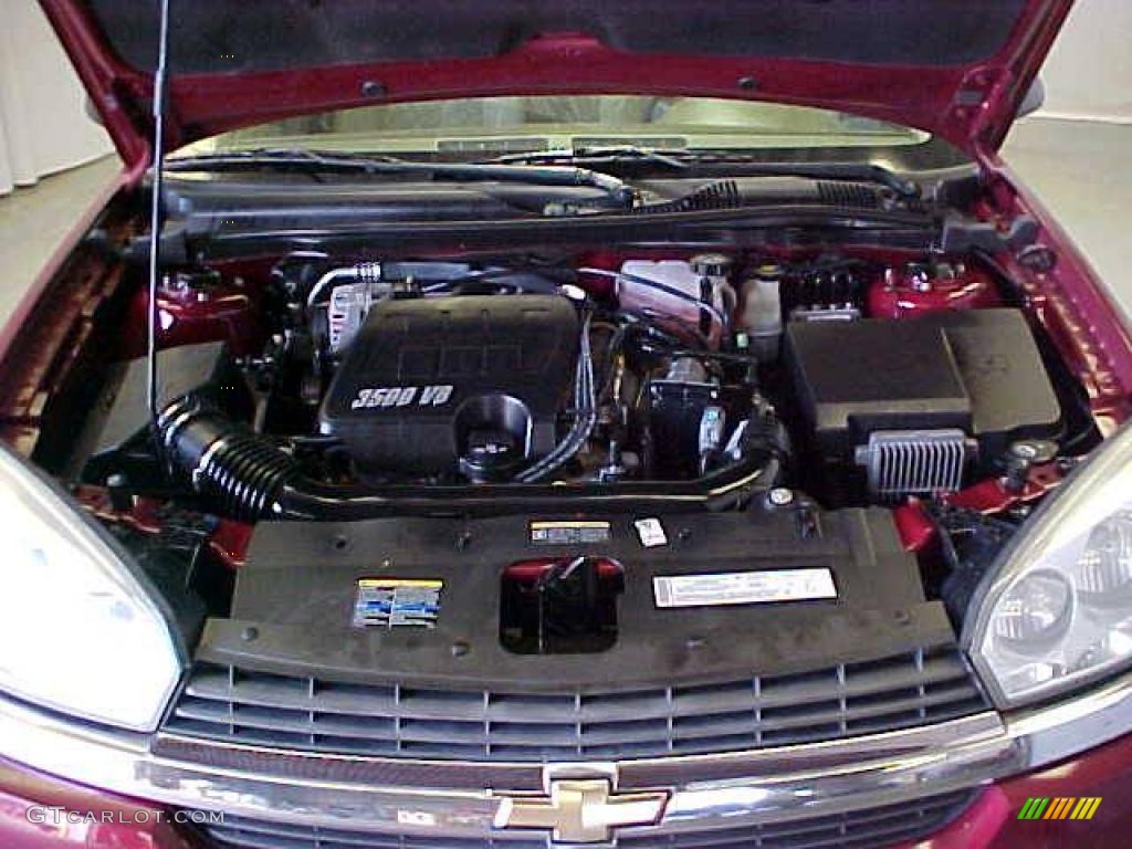 2005 Malibu LS V6 Sedan - Sport Red Metallic / Neutral Beige photo #3