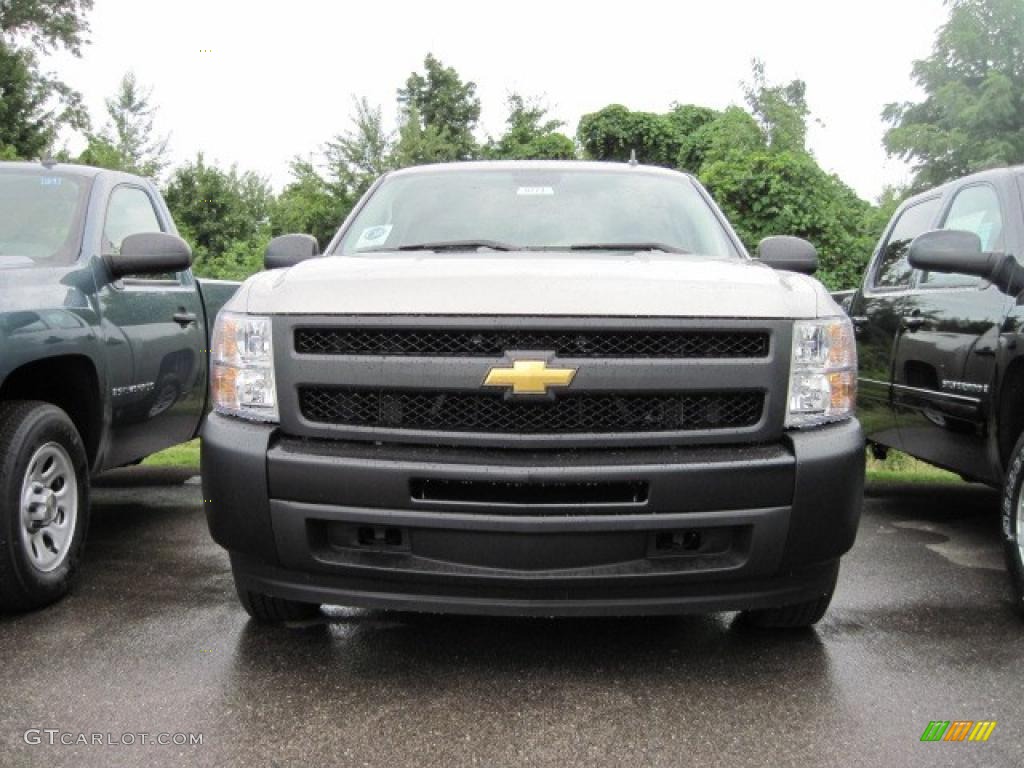 2009 Silverado 1500 Crew Cab - Silver Birch Metallic / Dark Titanium photo #2