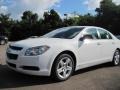 White Diamond Tricoat - Malibu LTZ Sedan Photo No. 1