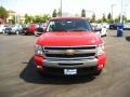 2009 Victory Red Chevrolet Silverado 1500 LT Extended Cab  photo #2