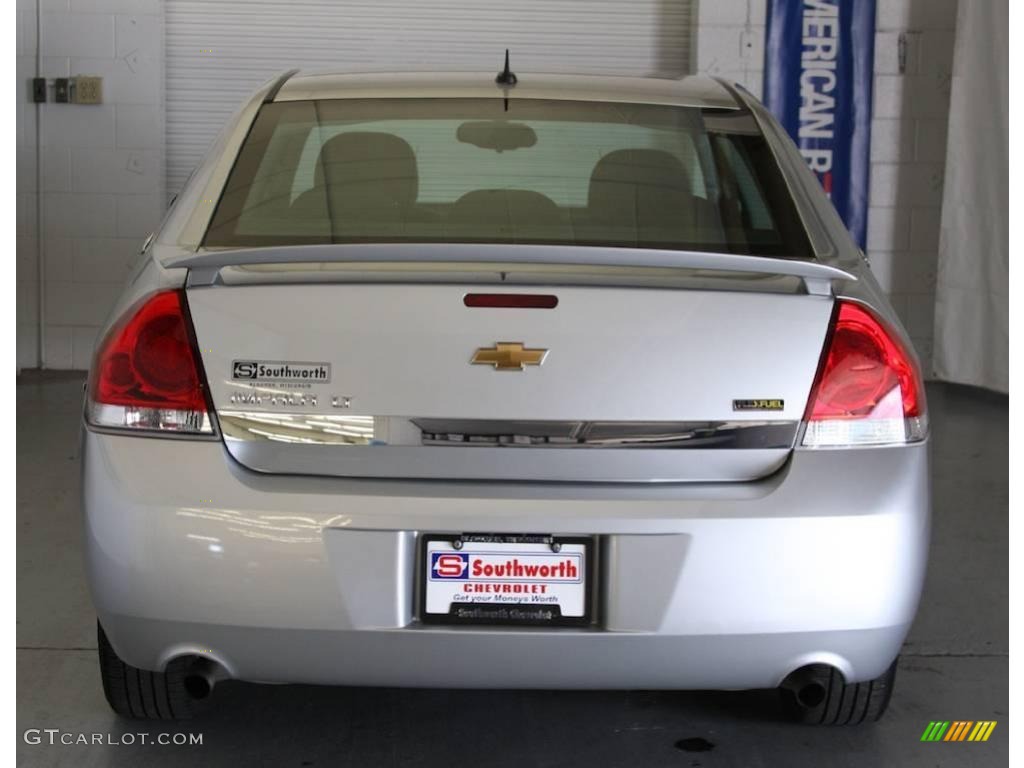 2009 Impala LT - Silver Ice Metallic / Ebony photo #3