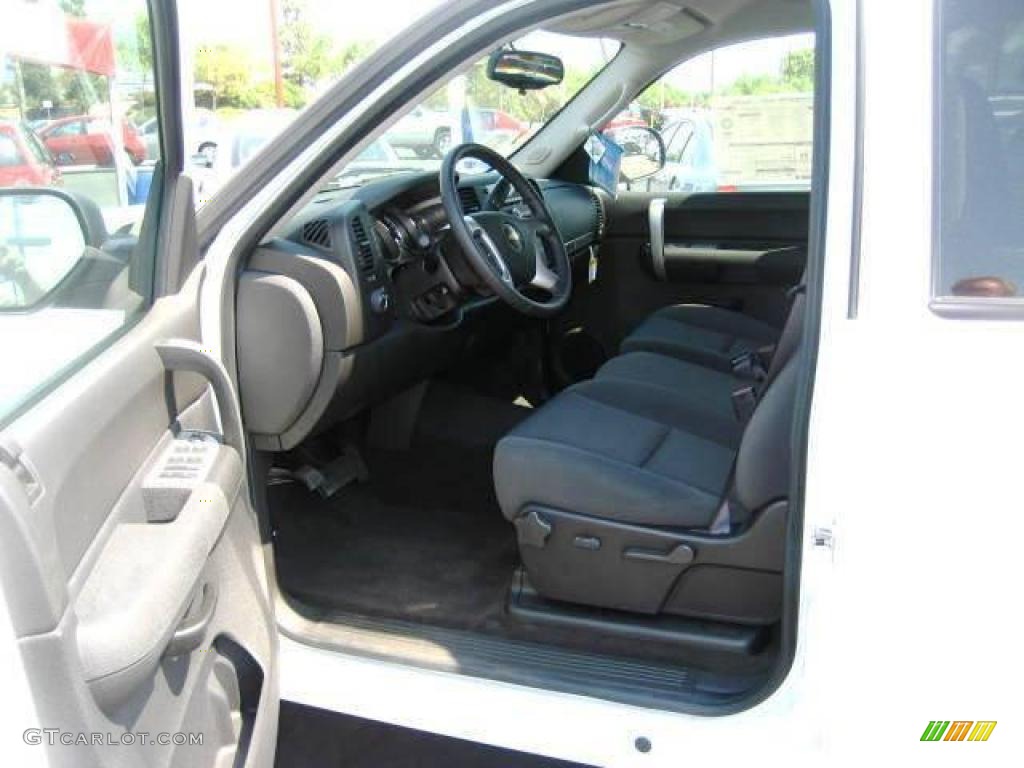 2009 Silverado 1500 Hybrid Crew Cab - Summit White / Ebony photo #14