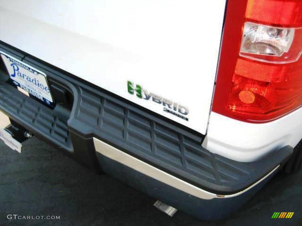 2009 Silverado 1500 Hybrid Crew Cab - Summit White / Ebony photo #18