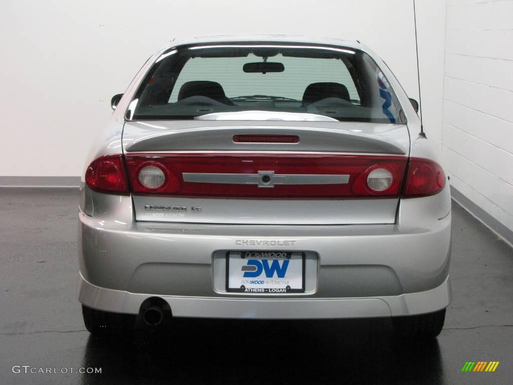 2003 Cavalier LS Sport Sedan - Ultra Silver Metallic / Graphite Gray photo #7