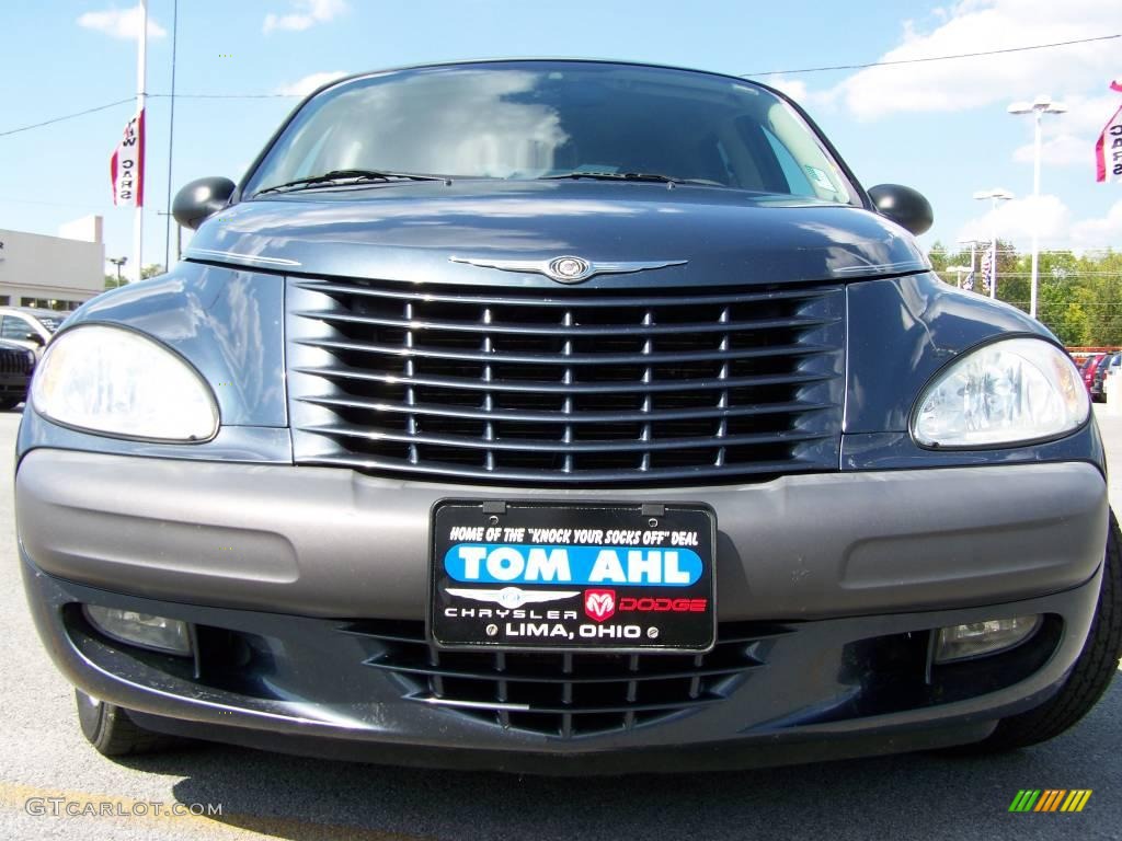 2002 PT Cruiser Touring - Steel Blue Pearlcoat / Gray photo #2