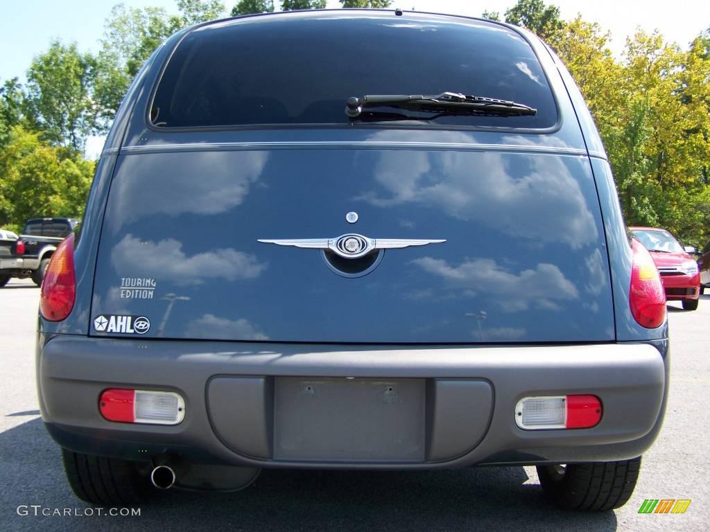 2002 PT Cruiser Touring - Steel Blue Pearlcoat / Gray photo #4