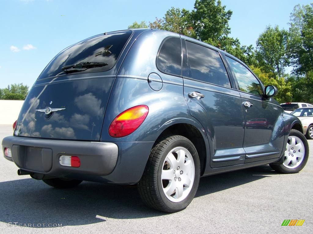 2002 PT Cruiser Touring - Steel Blue Pearlcoat / Gray photo #5