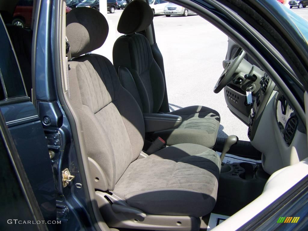 2002 PT Cruiser Touring - Steel Blue Pearlcoat / Gray photo #11