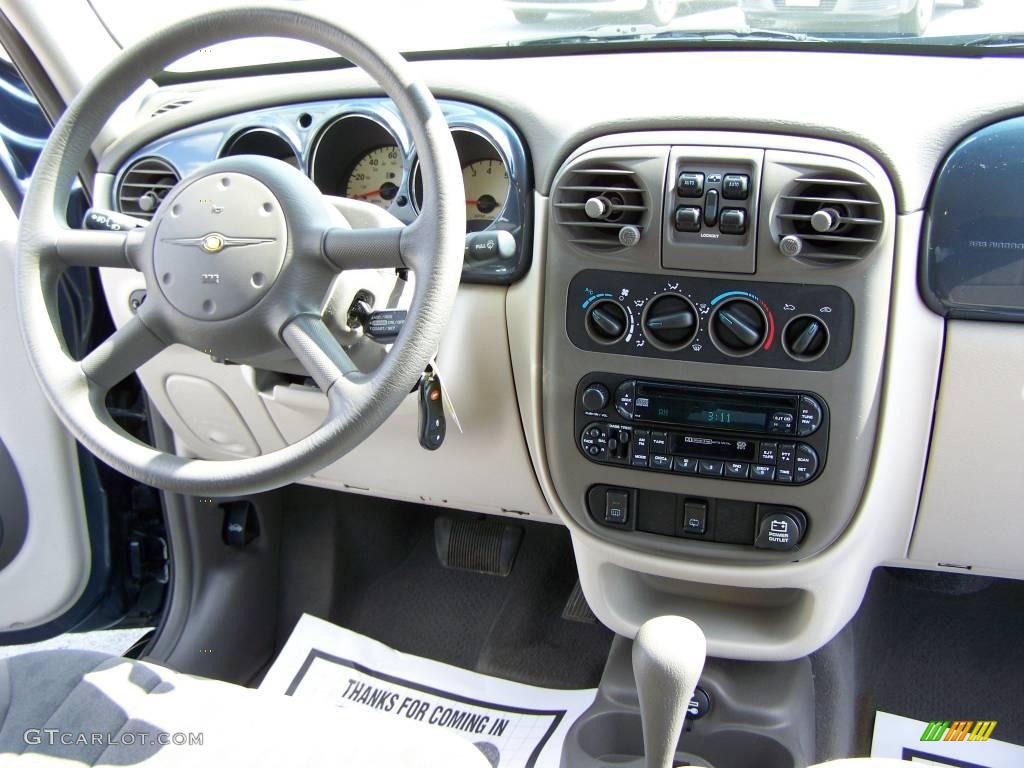2002 PT Cruiser Touring - Steel Blue Pearlcoat / Gray photo #12