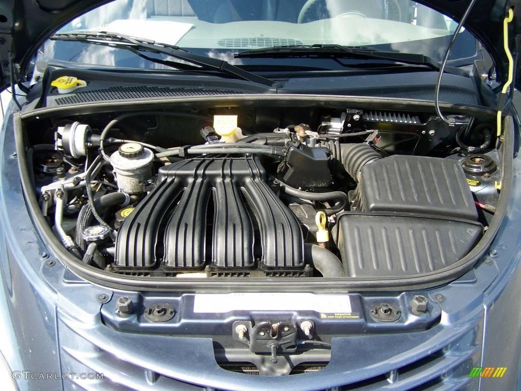 2002 PT Cruiser Touring - Steel Blue Pearlcoat / Gray photo #13