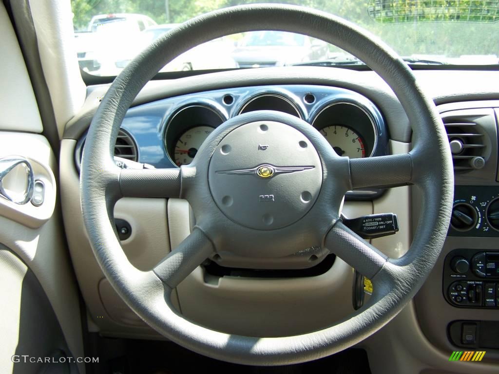 2002 PT Cruiser Touring - Steel Blue Pearlcoat / Gray photo #15