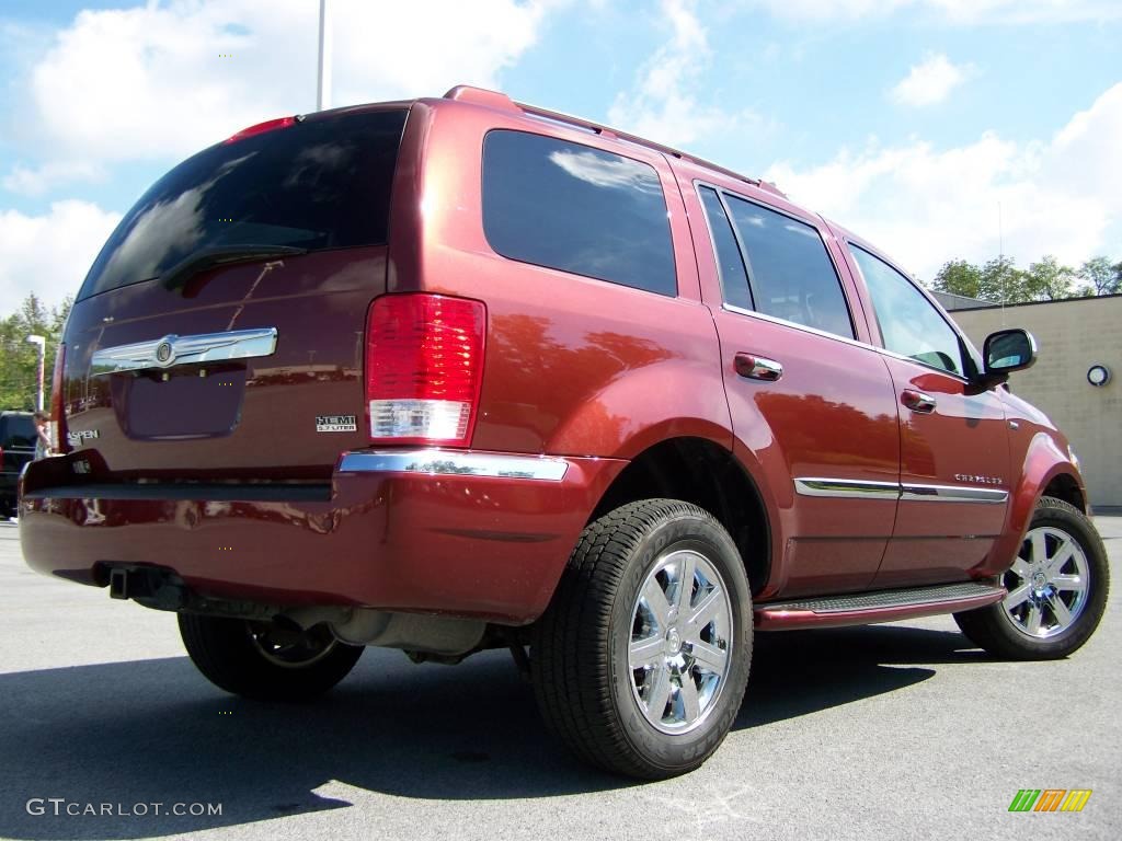 2008 Aspen Limited 4WD - Cognac Crystal Pearl / Light Graystone photo #2