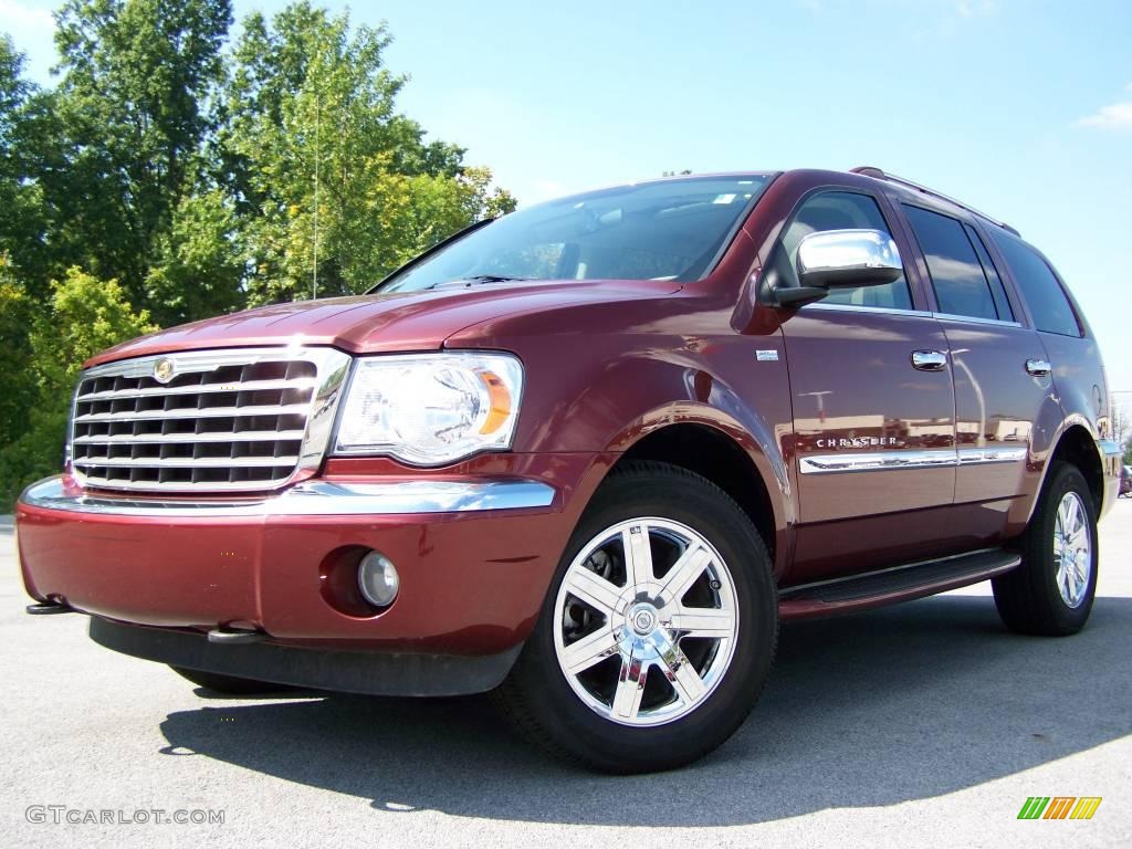 2008 Aspen Limited 4WD - Cognac Crystal Pearl / Light Graystone photo #4