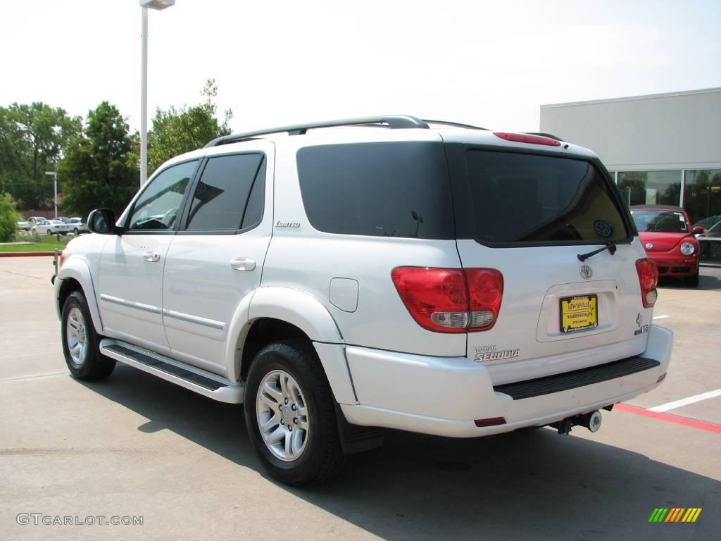 2006 Sequoia Limited - Natural White / Taupe photo #3