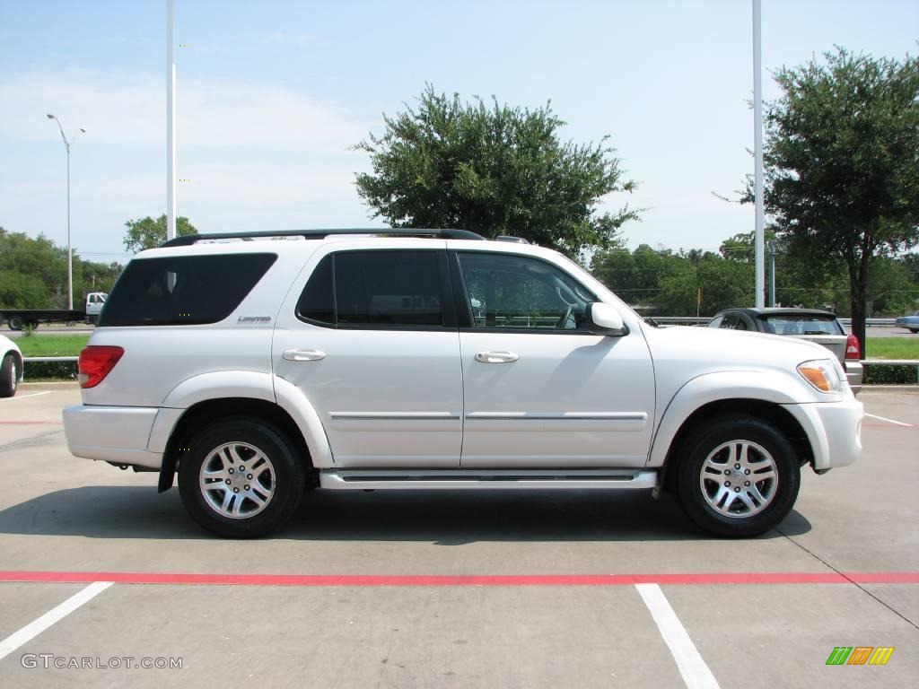2006 Sequoia Limited - Natural White / Taupe photo #6