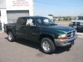 2001 Forest Green Pearl Dodge Dakota SLT Quad Cab 4x4  photo #3