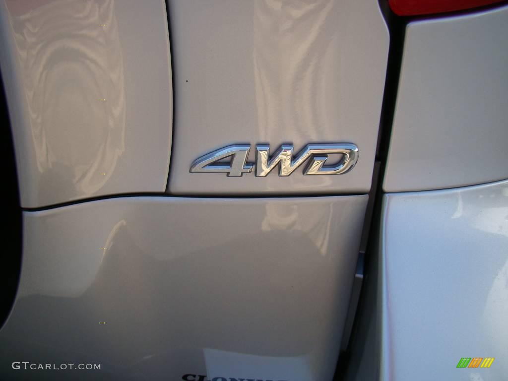 2009 RAV4 4WD - Classic Silver Metallic / Dark Charcoal photo #15