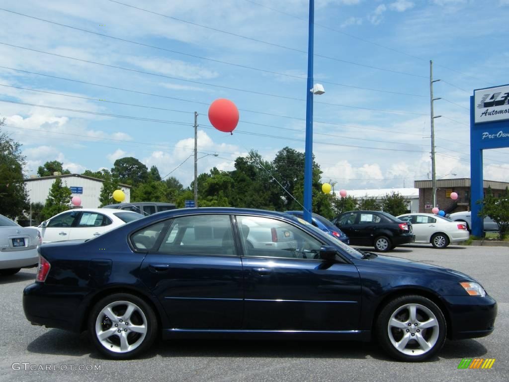 2007 Legacy 2.5i Sedan - Regal Blue Pearl / Ivory photo #6