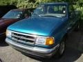 1993 Brilliant Blue Metallic Ford Ranger XL Regular Cab  photo #3