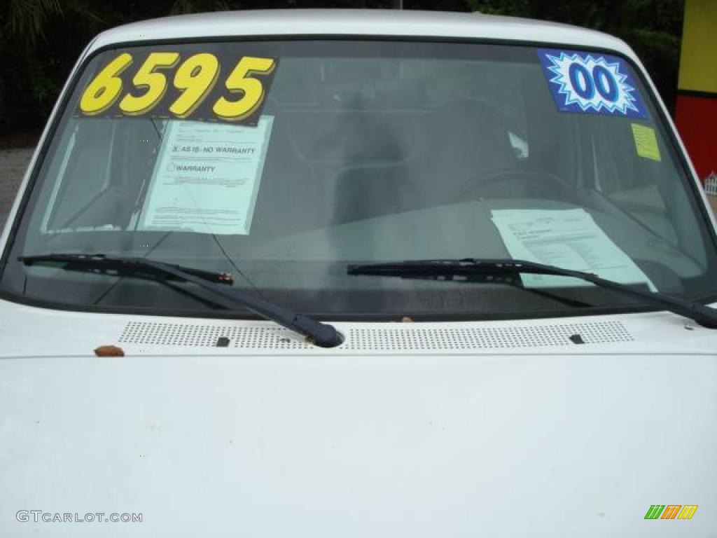 2000 Ranger XL Regular Cab - Oxford White / Medium Prairie Tan photo #22