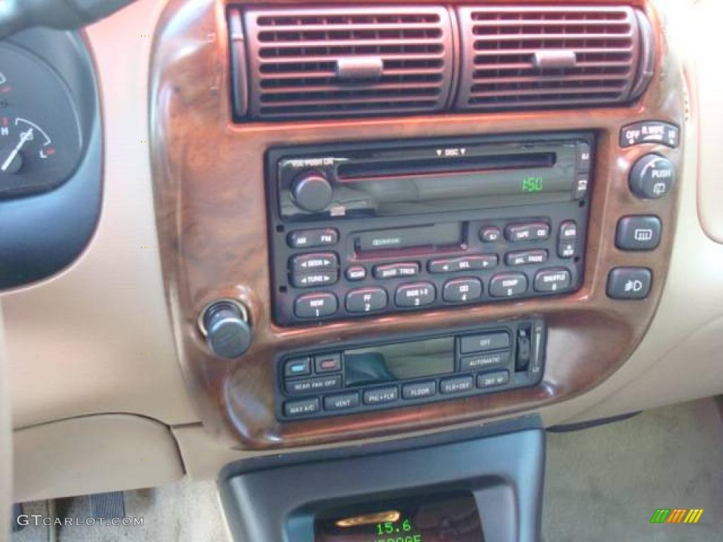 2001 Explorer Limited 4x4 - Spruce Green Metallic / Medium Prairie Tan photo #9