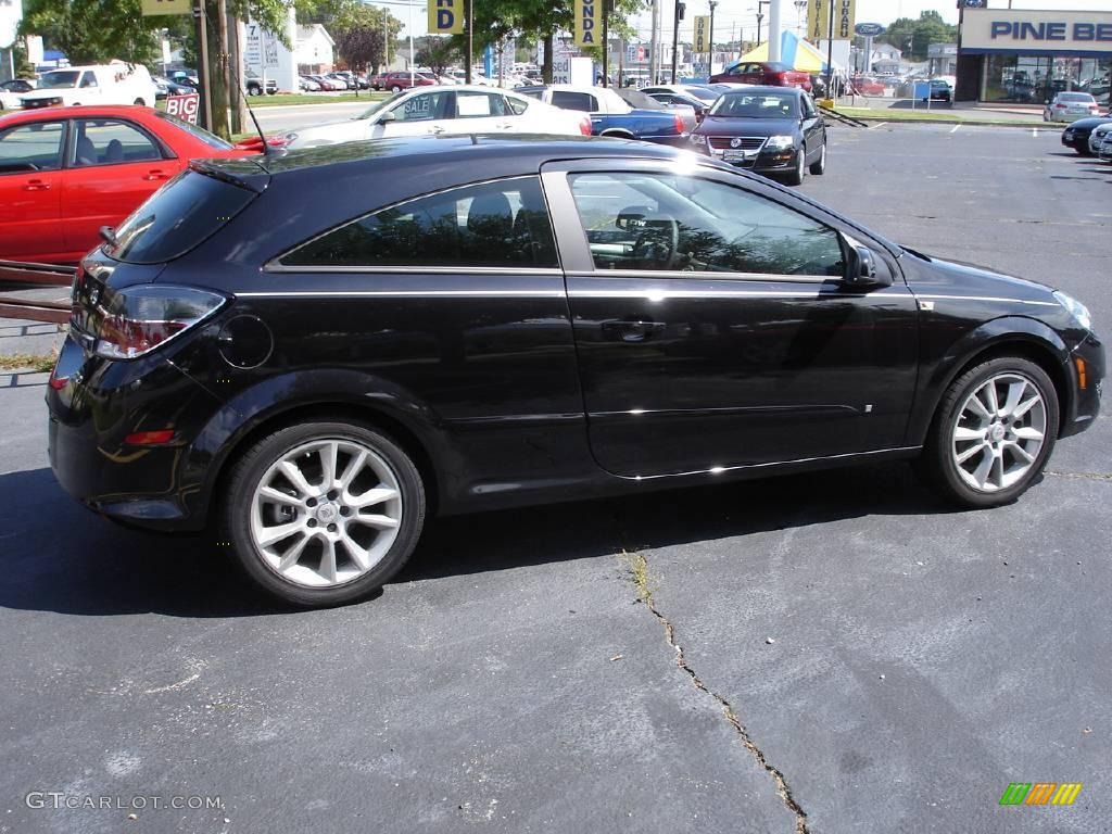 2008 Astra XR Coupe - Black Sapphire / Charcoal photo #3