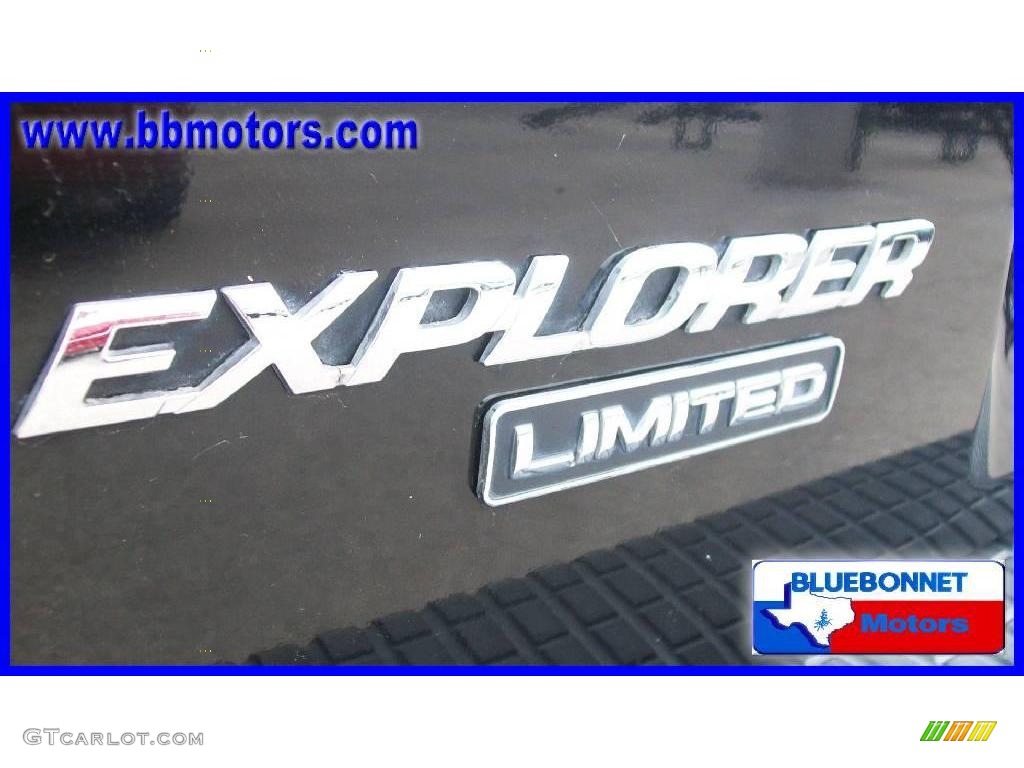 2004 Explorer Limited 4x4 - Black / Graphite photo #8