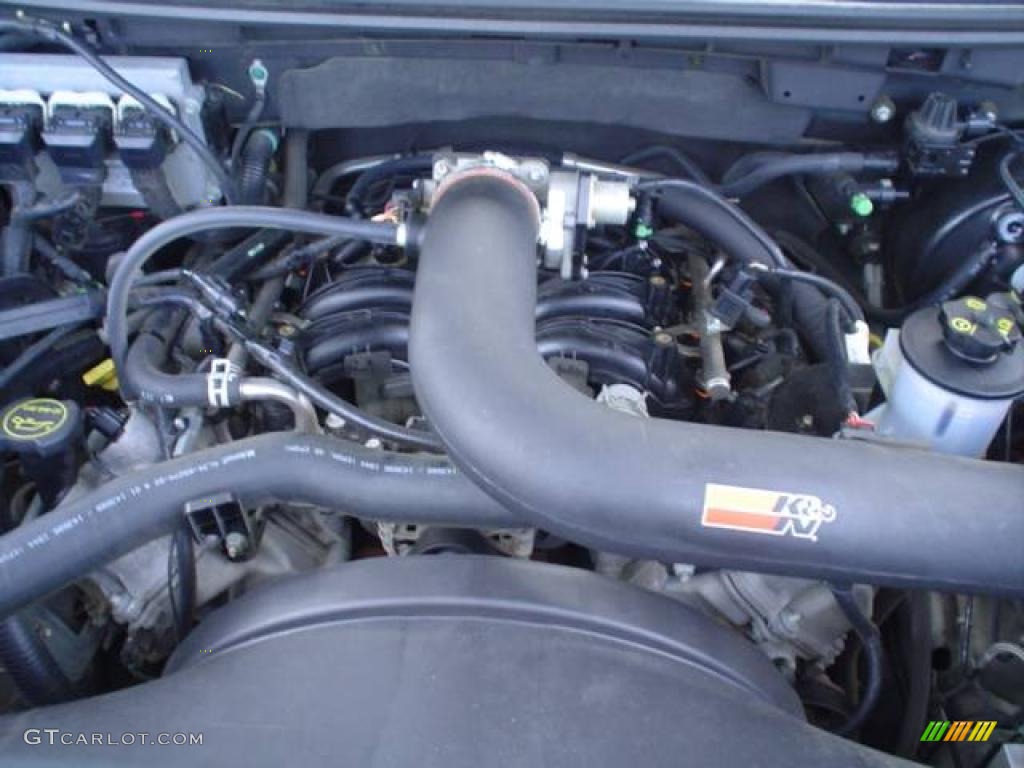 2004 F150 FX4 Regular Cab 4x4 - Dark Shadow Grey Metallic / Black/Medium Flint photo #11