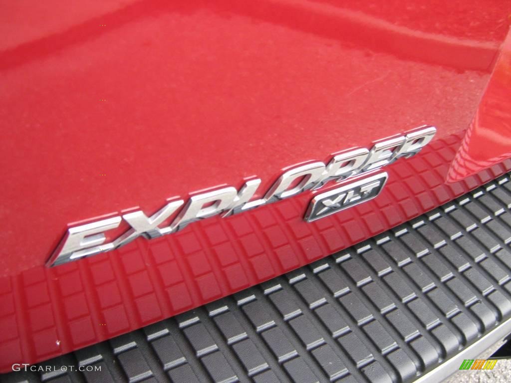 2005 Explorer XLT - Redfire Metallic / Graphite photo #10