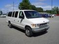 Oxford White - E Series Van E350 Super Duty Passenger Extended Photo No. 3