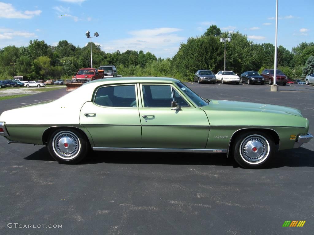 1972 LeMans Sedan - Springfield Green Poly / Green photo #2