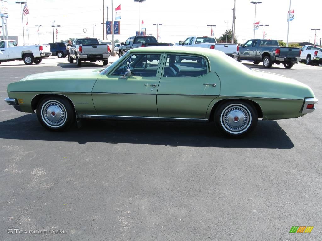 1972 LeMans Sedan - Springfield Green Poly / Green photo #6