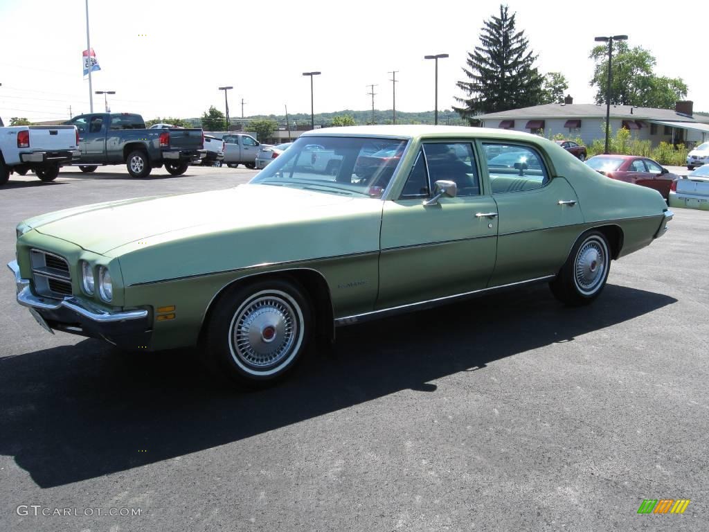 1972 LeMans Sedan - Springfield Green Poly / Green photo #7