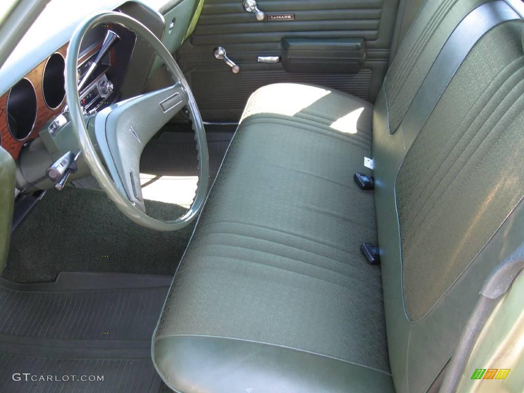 1972 LeMans Sedan - Springfield Green Poly / Green photo #12