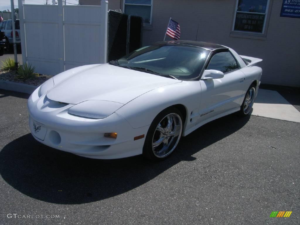 2002 Firebird Trans Am Coupe - Arctic White / Ebony Black photo #2