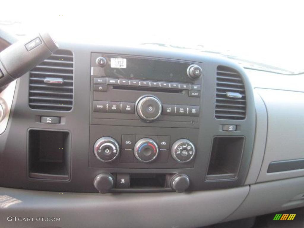 2009 Sierra 2500HD Work Truck Extended Cab 4x4 - Midnight Blue Metallic / Dark Titanium photo #6