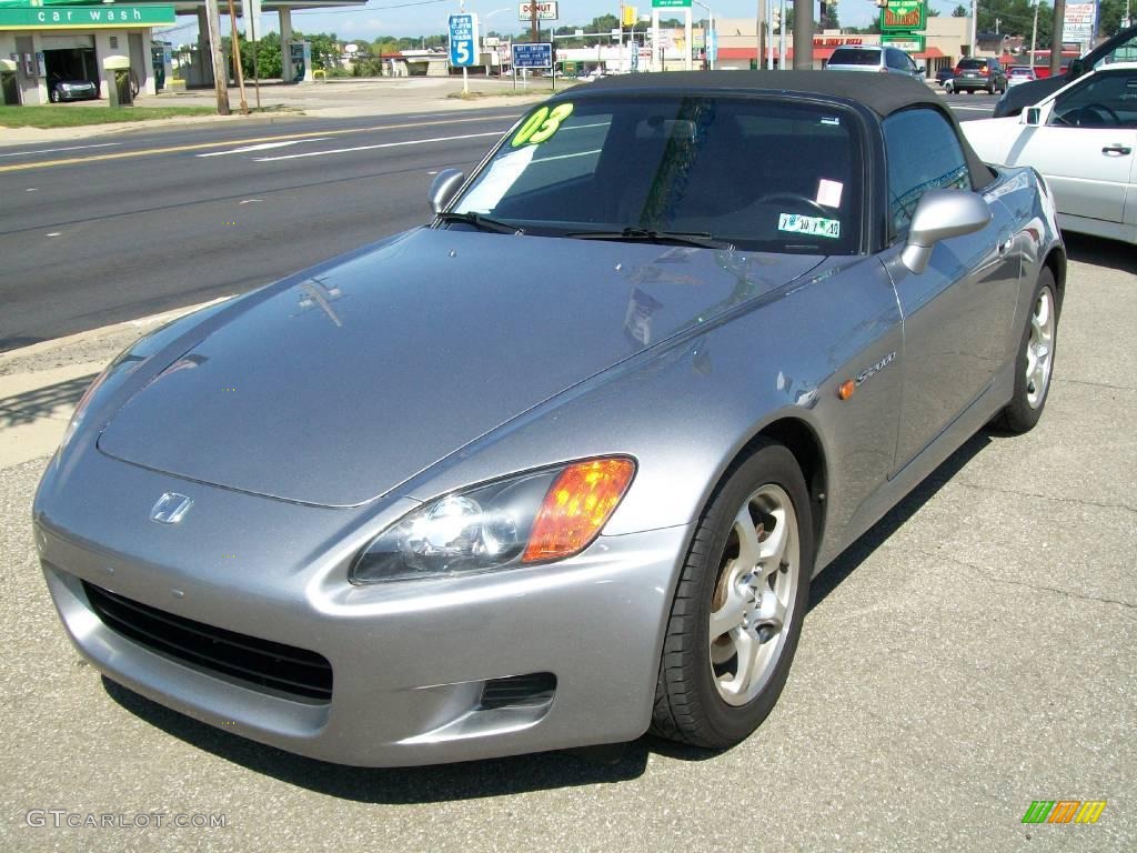 2003 S2000 Roadster - Silverstone Metallic / Black photo #1