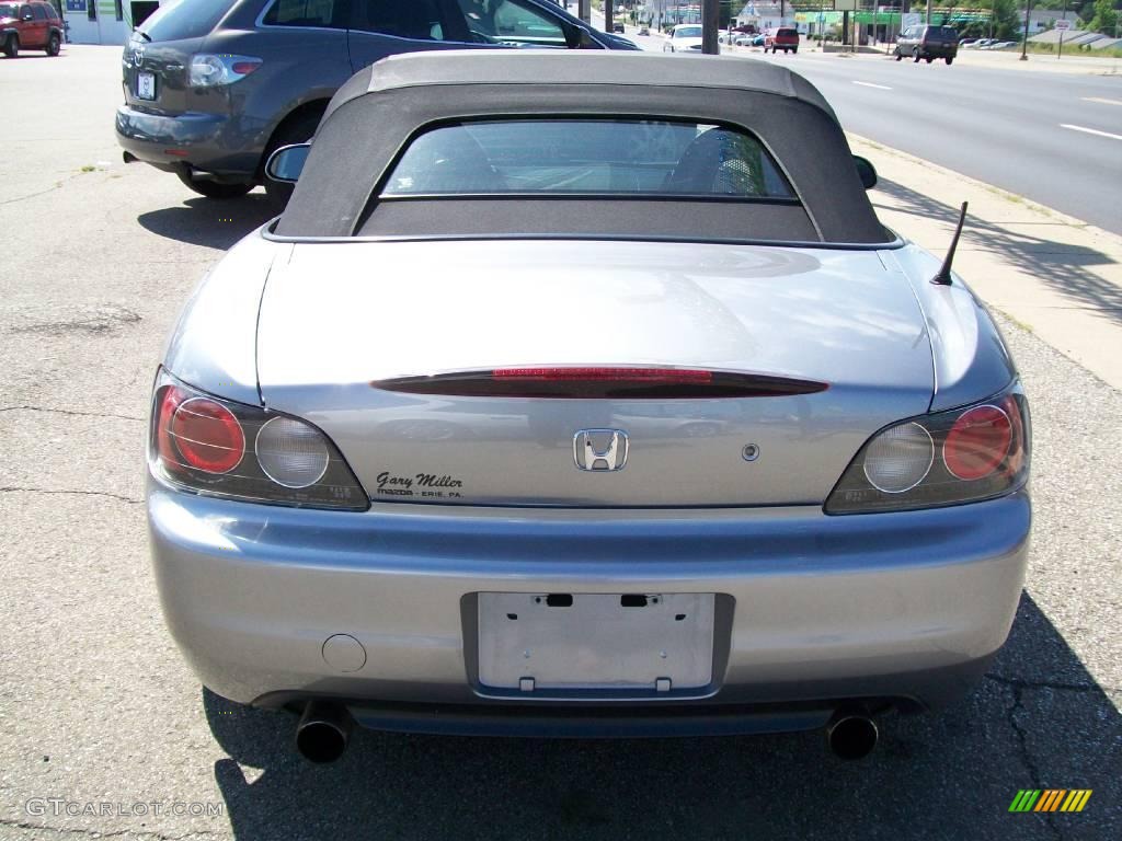 2003 S2000 Roadster - Silverstone Metallic / Black photo #4