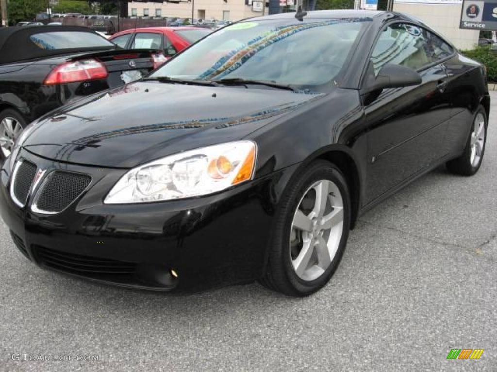2006 G6 GTP Coupe - Black / Light Taupe photo #2