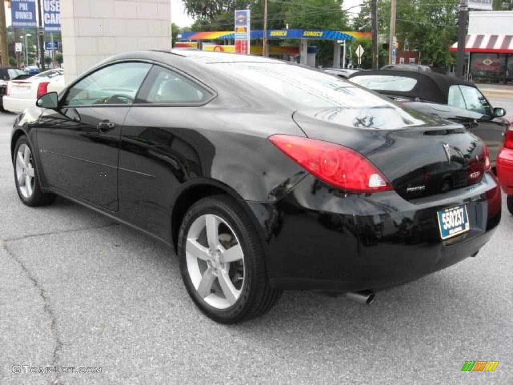 2006 G6 GTP Coupe - Black / Light Taupe photo #5