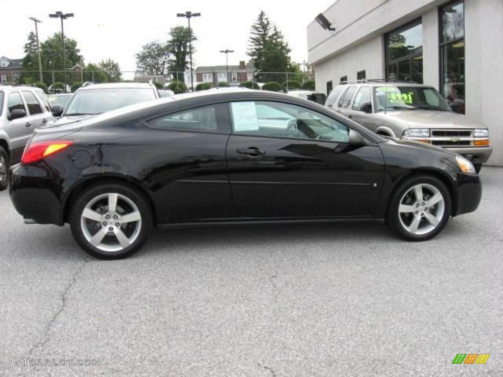 2006 G6 GTP Coupe - Black / Light Taupe photo #8