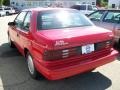 1993 Radiant Fire Red Plymouth Sundance Coupe  photo #2