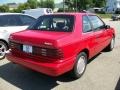 1993 Radiant Fire Red Plymouth Sundance Coupe  photo #5