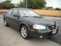 2001 Sherwood Green Metallic Nissan Maxima GLE  photo #3