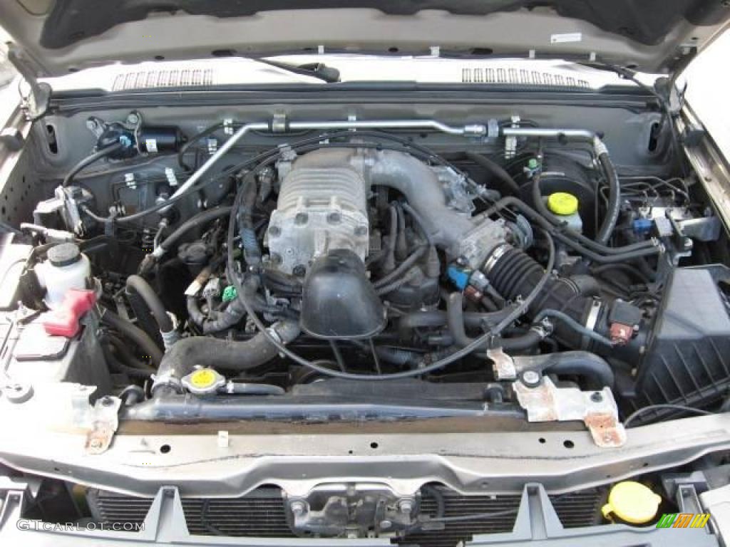 2004 Nissan Xterra SE Supercharged 4x4 3.3 Liter Supercharged SOHC 12-Valve V6 Engine Photo #17446468