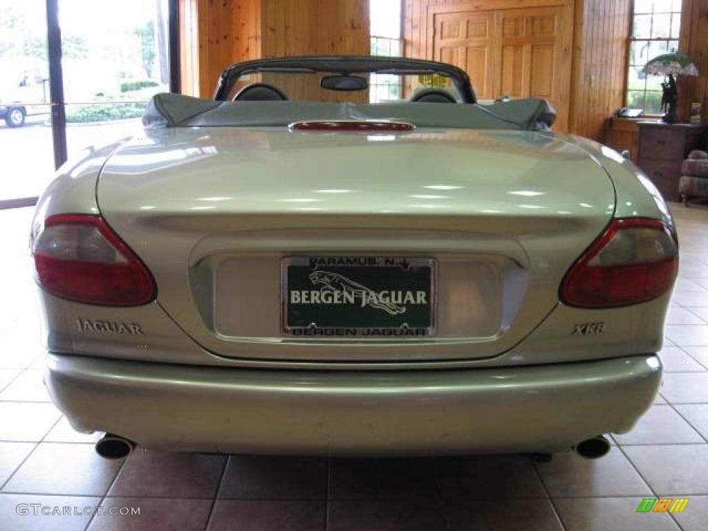 1999 XK XK8 Convertible - Meteorite SIlver Metallic / Charcoal photo #5
