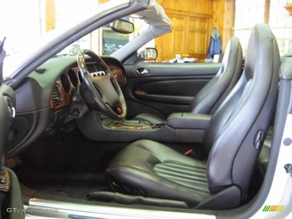 1999 XK XK8 Convertible - Meteorite SIlver Metallic / Charcoal photo #7