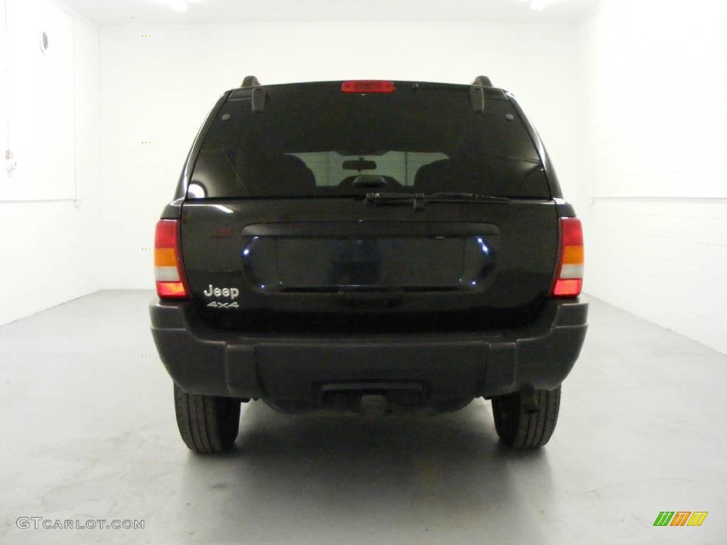 2003 Grand Cherokee Laredo 4x4 - Brilliant Black / Dark Slate Gray photo #5