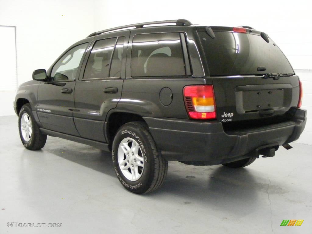 2003 Grand Cherokee Laredo 4x4 - Brilliant Black / Dark Slate Gray photo #6