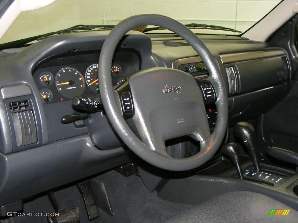2003 Grand Cherokee Laredo 4x4 - Brilliant Black / Dark Slate Gray photo #7